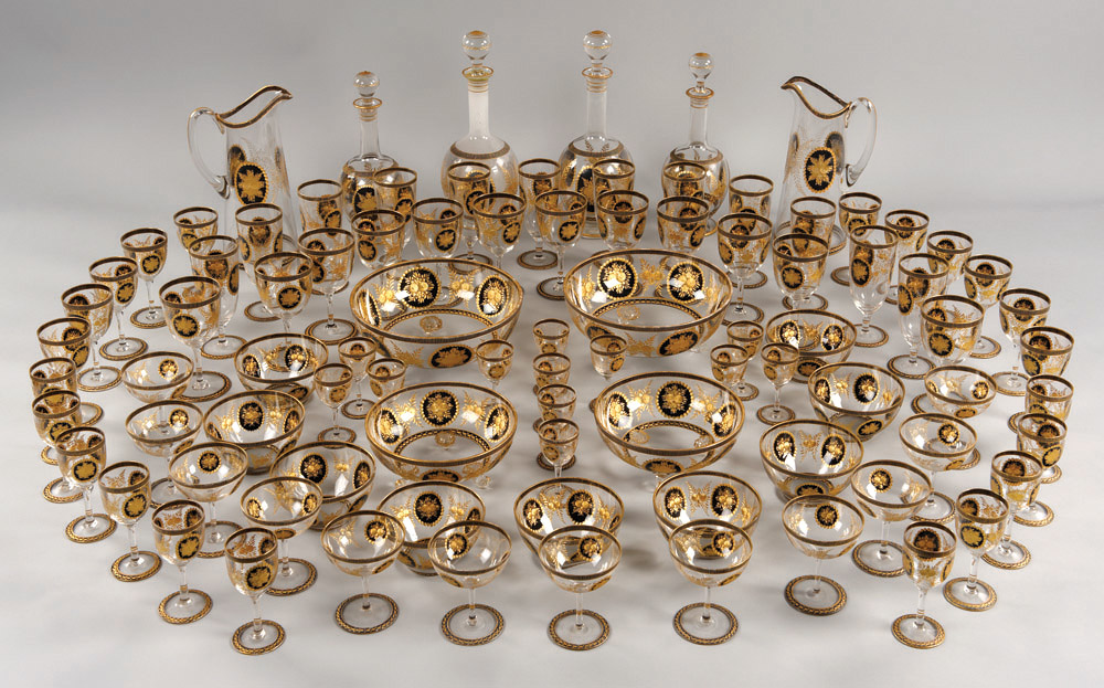European Glassware, property from a Royal Collection