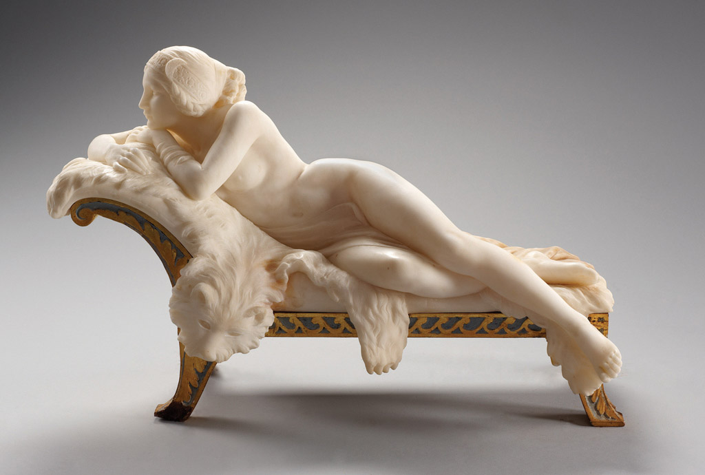 Reclining Nymph c1920, property from a Royal Collection